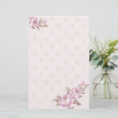  Floral Briefpapier (Staand voorkant)