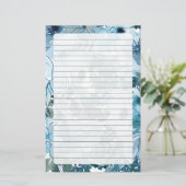 Floral Briefpapier (Staand voorkant)