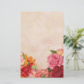 Floral Briefpapier (Staand voorkant)
