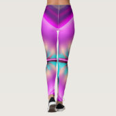 Floral "Bright lampjes" legende voor vrouwen Leggings (Achterkant)