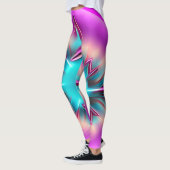 Floral "Bright lampjes" legende voor vrouwen Leggings (Links)