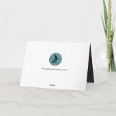 Floral Brights on Chalkboard Happy Moederdag Kaart (Achterkant)