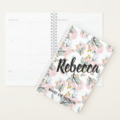 Floral Bruidsmeisje Blush Roze Wedding Planner (Display)