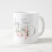 Floral bruidsmeisje Mok bruidsmeisje huwelijksaanz (Voorkant rechts)