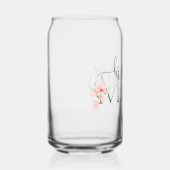 Floral Bruidsmeisje voorstel Gift Blikvorm Glas (Rechts)