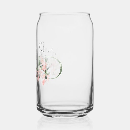 Floral Bruidsmeisje voorstel Gift Blikvorm Glas (Links)