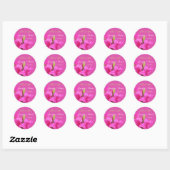 Floral bruiloft gunst dank je stickers (Vel)
