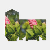 Floral bruiloft gunst tent dozen bedankdoosjes (Uitgevouwen)