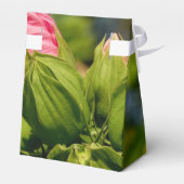 Floral bruiloft gunst tent dozen bedankdoosjes (Achterkant)