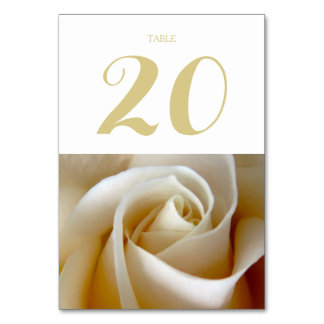 Floral bruiloft tafel Kaarten
