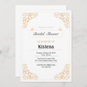 Floral bruiloft Vrijgezellenfeest Kaart (Voorkant / Achterkant)