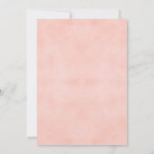 Floral Brunch Bubble Bridal Shower Kaart (Achterkant)