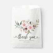 Floral Brunch en Bubble Vrijgezellenfeest Bedankzakje (Voorkant)