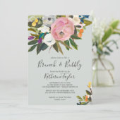 Floral Brunch, gebilderd Kaart (Staand voorkant)