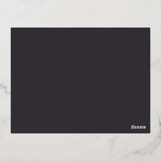 Floral Brunch wijnglas Vrijgezellenfeest Folie Uitnodiging Briefkaart (Achterkant)