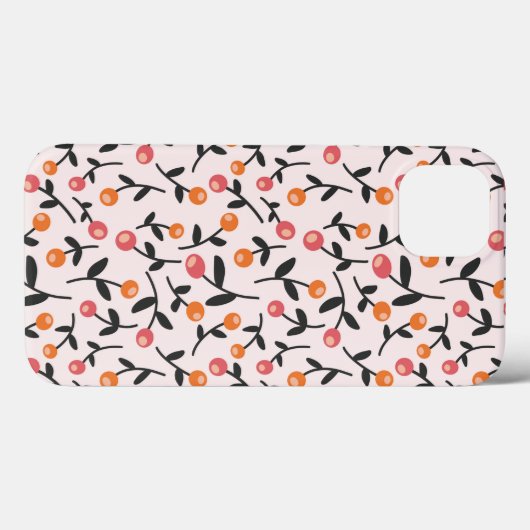 Floral Bud iPhone Case (Achterkant (horizontaal))