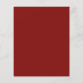 Floral budget blush Pink Burgundy Waterverf (Achterkant)