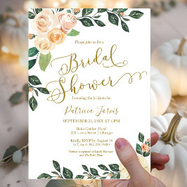 Floral Budget Herfst Bridal Shower