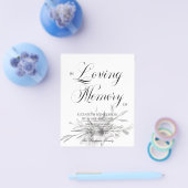 Floral budgetmedeleven in het liefhebben van het g flyer (Enkel)