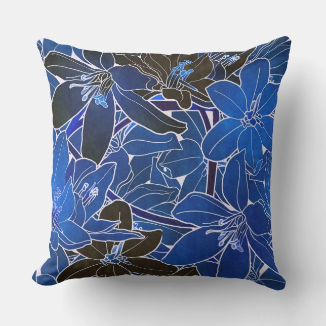 Floral Buitenkussen (Voorkant)