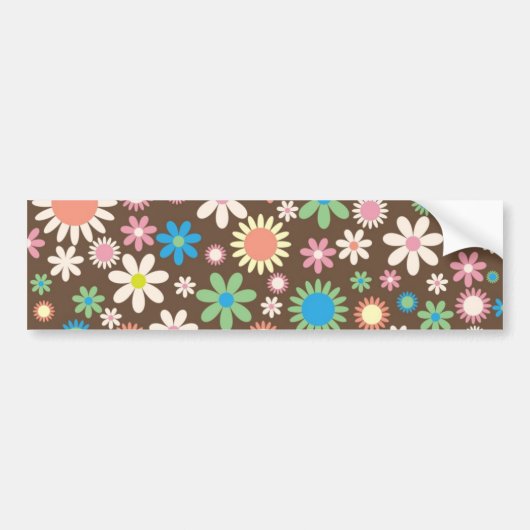 Floral Bumpersticker (Voorkant)