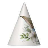 Floral Bunny Ear Birthday Feesthoedjes (Links)