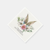 Floral Bunny Ear Birthday Servet (Hoek)