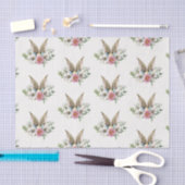 Floral Bunny Ear & Eieren Pasen Tissuepapier (Craft)