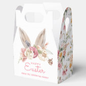 Floral Bunny Ears | Vroege paasdoos Bedankdoosjes (Geopend)