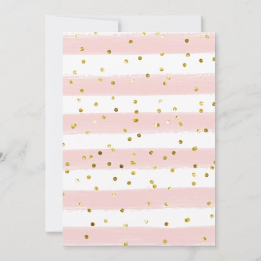 Floral Bunny Easter Brunch en Egg Hunt Uitnodiging (Achterkant)