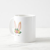 Floral Bunny Fantasy Koffiemok (Voorkant links)
