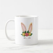 Floral Bunny Fantasy Koffiemok (Links)