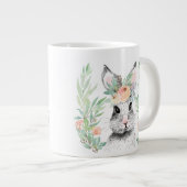 Floral Bunny Grote Koffiekop (Voorkant rechts)