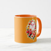 Floral Bunny – Spring Easter Illustration - caneca Mok (Voorkant rechts)