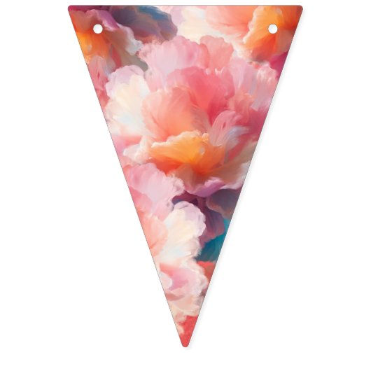 Floral bunting banner (Eerste vlag)