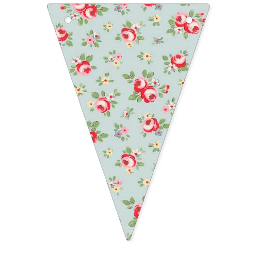  Floral Bunting. Vlaggetjes (Derde vlag)