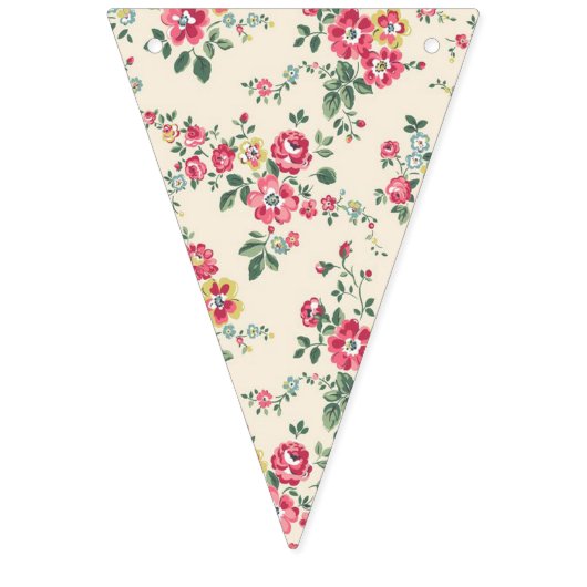  Floral Bunting. Vlaggetjes (Tweede vlag)