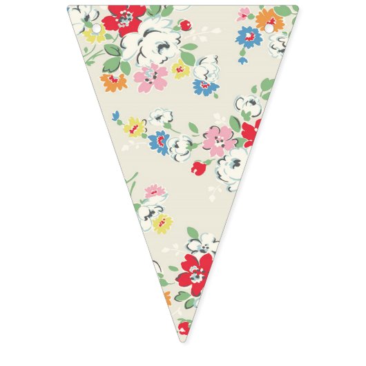  Floral Bunting. Vlaggetjes (Zestiende vlag)