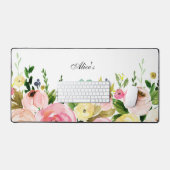 Floral Bureaumat (Keyboard & Muis)