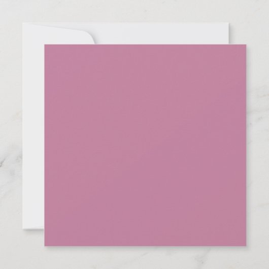 Floral Burgunday Dusty Pink Waterverf Weddenschap Kaart (Achterkant)