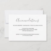 Floral Burgundy Disco Wedding Enclosure RSVP Card (Voorkant)