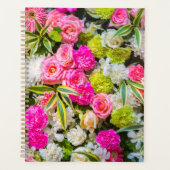 Floral Burst – Elegant Garden  Planner (Voorkant)