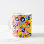 Floral burst koffiemok (Voorkant links)