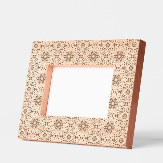 Floral Burst Tegel Pattern Gegraveerde Lijstjes (Links)