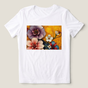 Floral Burst Tri-Blend Shirt