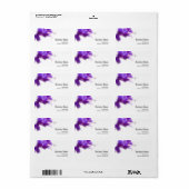 Floral Business Address Label (Full Sheet)