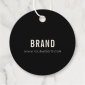 Floral Business Hang Label (Voorkant)