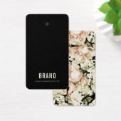 Floral Business Hang Label Kaart (Bureau)