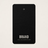 Floral Business Hang Label Kaart (Voorkant)