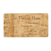  Floral Business Label (Voorkant)